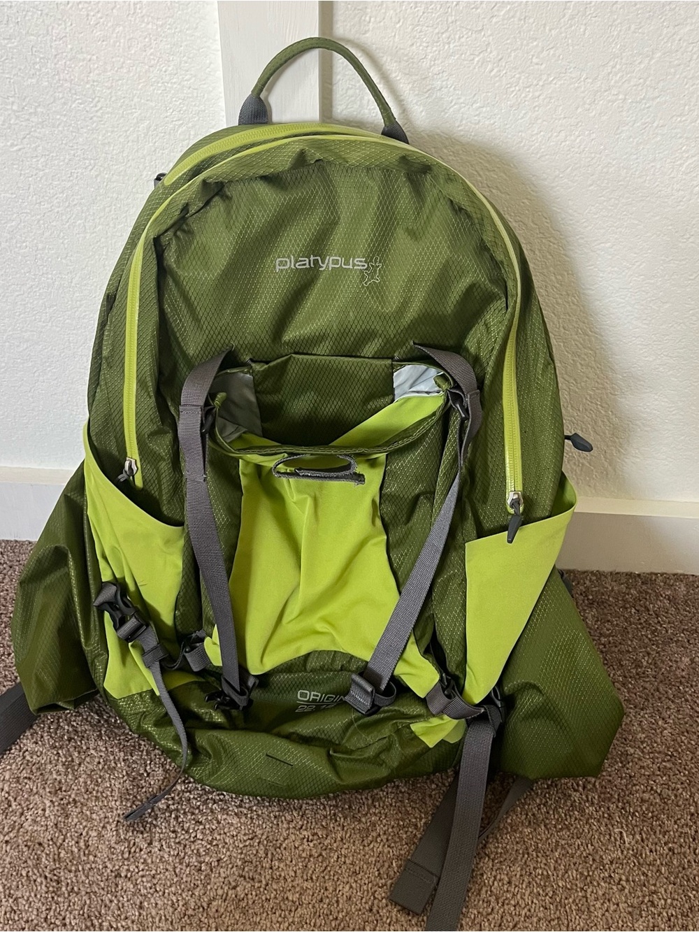 Platypus Outdoor Hiking Backpack.